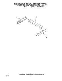 07 - Microwave Compartment Parts parts for Whirlpool Oven YKEMC307KB0 from AppliancePartsPros.com