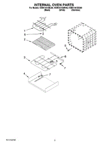 04 - Internal Oven Parts parts for Kitchenaid Oven KEBK101SWH00 from AppliancePartsPros.com
