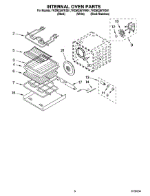 05 - Internal Oven Parts parts for Whirlpool Oven YKEMC307KW01 from AppliancePartsPros.com