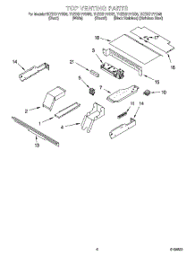 05 - Top Venting Parts, Miscellaneous Parts parts for Whirlpool Oven YKEBS177DM5 from AppliancePartsPros.com