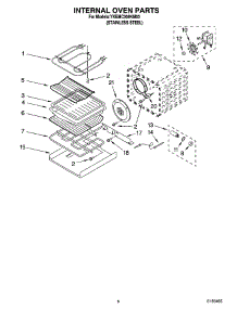 05 - Internal Oven Parts parts for Whirlpool Oven YKEMC308KM03 from AppliancePartsPros.com