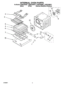 04 - Internal Oven Parts parts for Whirlpool Oven YKEBC208KB1 from AppliancePartsPros.com