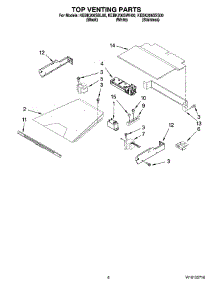 05 - Top Venting Parts, Optional Parts parts for Kitchenaid Oven KEBK206SSS00 from AppliancePartsPros.com