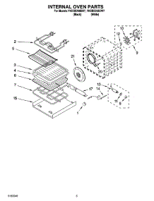 04 - Internal Oven Parts parts for Whirlpool Oven YKEBS208DW7 from AppliancePartsPros.com