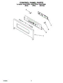 02 - Control Panel Parts parts for Whirlpool Oven YKEBC278KB0 from AppliancePartsPros.com