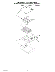 04 - Internal Oven Parts parts for Kitchenaid Oven KEBK171SSS00 from AppliancePartsPros.com