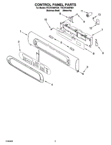 02 - Control Panel Parts parts for Whirlpool Oven YKEHV309PS01 from AppliancePartsPros.com