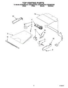 05 - Top Venting Parts, Optional Parts parts for Kitchenaid Oven KEBS208SSS00 from AppliancePartsPros.com