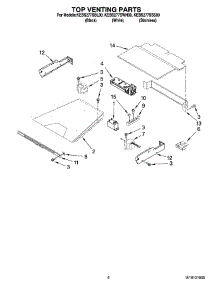 05 - Top Venting Parts, Optional Parts (Not Included) parts for Kitchenaid Oven KEBS277SWH00 from AppliancePartsPros.com