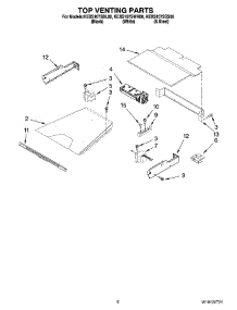 05 - Top Venting Parts, Optional Parts parts for Kitchenaid Oven KEBS107SWH00 from AppliancePartsPros.com