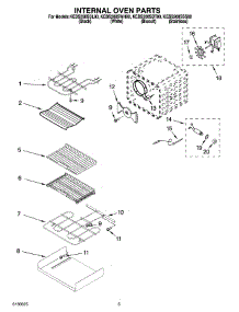 04 - Internal Oven Parts parts for Kitchenaid Oven KEBS208SWH00 from AppliancePartsPros.com