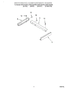 03 - Microwave Compartment parts for Kitchenaid Microwave KBHC109JSS0 from AppliancePartsPros.com