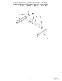 03 - Microwave Compartment parts for Kitchenaid Microwave KBHC179JBT0 from AppliancePartsPros.com