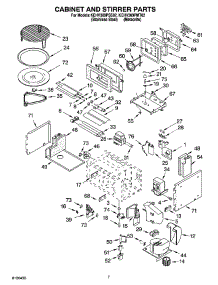 06 - Cabinet And Stirrer Parts parts for Kitchenaid Oven KEHV309PMT02 from AppliancePartsPros.com