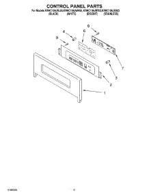 02 - Control Panel Parts parts for Kitchenaid Microwave KBHC109JBT03 from AppliancePartsPros.com