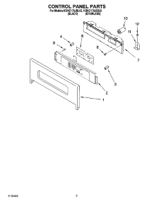 02 - Control Panel Parts parts for Kitchenaid Microwave KBHC179JSS05 from AppliancePartsPros.com