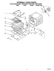 05 - Internal Oven Parts parts for Kitchenaid Oven KEHC379JWH07 from AppliancePartsPros.com