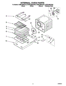 05 - Internal Oven Parts parts for Kitchenaid Oven KEMC308KWH03 from AppliancePartsPros.com
