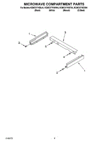 07 - Microwave Compartment Parts parts for Kitchenaid Oven KEMC377KWH04 from AppliancePartsPros.com