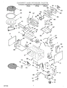 06 - Cabinet And Stirrer parts for Kitchenaid Oven KEMC308HBL0 from AppliancePartsPros.com