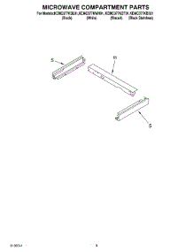 07 - Microwave Compartment Parts parts for Kitchenaid Oven KEMC377KBT01 from AppliancePartsPros.com