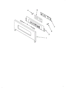 Control Panel parts for Kitchenaid Wall Oven KEHC309JSS from AppliancePartsPros.com