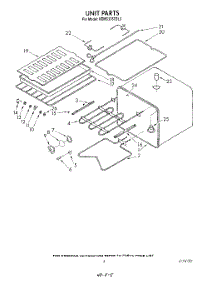 05 - Unit parts for Kitchenaid Oven KEMS376TBL3 from AppliancePartsPros.com