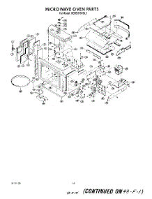 11 - Microwave Oven parts for Kitchenaid Oven KEMS376TBL3 from AppliancePartsPros.com
