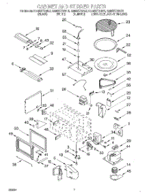 06 - Cabinet And Stirrer parts for Kitchenaid Oven KEMS377DBL6 from AppliancePartsPros.com