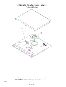 04 - Control Compartment parts for Kitchenaid Oven KEMS376TBL1 from AppliancePartsPros.com