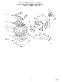 05 - Internal Oven parts for Kitchenaid Oven KEMS377DBL2 from AppliancePartsPros.com