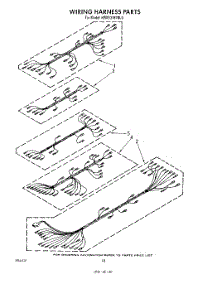 13 - Wiring Harness parts for Kitchenaid Oven KEMS376TBL0 from AppliancePartsPros.com