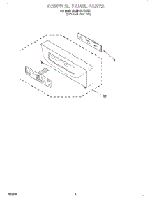 02 - Control Panel, Literature parts for Kitchenaid Oven KEMS377DBS2 from AppliancePartsPros.com