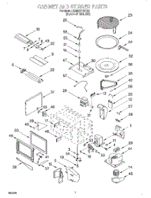 06 - Cabinet And Stirrer parts for Kitchenaid Oven KEMS377DBS2 from AppliancePartsPros.com
