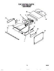 08 - Top Venting parts for Kitchenaid Oven KEMS377DBS4 from AppliancePartsPros.com
