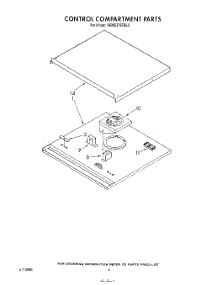 04 - Control Compartment parts for Kitchenaid Oven KEMS376TBL2 from AppliancePartsPros.com