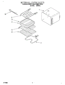 05 - Internal Oven parts for Kitchenaid Oven KEMI371BBL2 from AppliancePartsPros.com