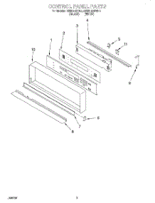 02 - Control Panel, Literature parts for Kitchenaid Oven KEBI141BBL3 from AppliancePartsPros.com
