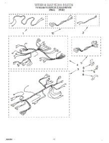 07 - Wiring Harness parts for Kitchenaid Oven KEBS246BWH3 from AppliancePartsPros.com