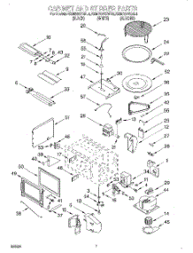 06 - Cabinet And Stirrer parts for Kitchenaid Oven KEMS307DWH4 from AppliancePartsPros.com