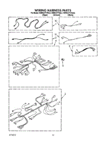 09 - Wiring Harness parts for Kitchenaid Oven KEBS277YWH0 from AppliancePartsPros.com