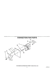 04 - Convection Fan parts for Kitchenaid Oven KEMS377XBL0 from AppliancePartsPros.com