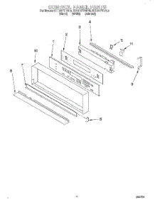 03 - Control Panel, Literature parts for Kitchenaid Oven KEBS177BAL3 from AppliancePartsPros.com