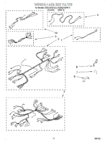 07 - Wiring Harness parts for Kitchenaid Oven KEBS276BWH3 from AppliancePartsPros.com
