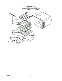 06 - Unit parts for Kitchenaid Oven KEBS246YBL0 from AppliancePartsPros.com