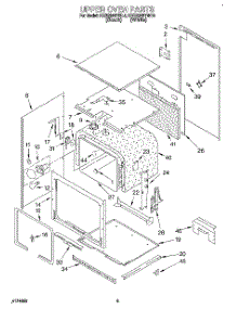 02 - Upper Oven parts for Kitchenaid Oven KEBS246YBL4 from AppliancePartsPros.com