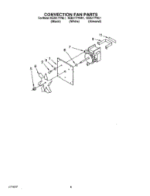 07 - Convection Fan parts for Kitchenaid Oven KEBS177YAL1 from AppliancePartsPros.com