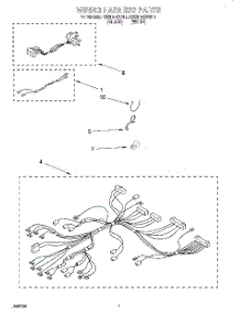 06 - Wiring Harness parts for Kitchenaid Oven KEBI141BWH3 from AppliancePartsPros.com