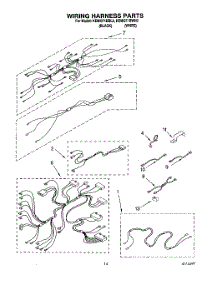 12 - Wiring Harness, Optional parts for Kitchenaid Oven KEMI371BWH2 from AppliancePartsPros.com