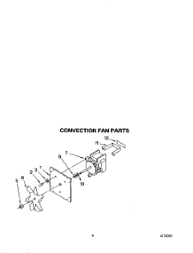 05 - Convection Fan parts for Kitchenaid Oven KEBS208ABL1 from AppliancePartsPros.com
